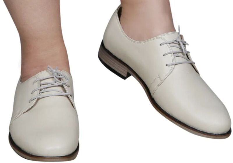 White Leather Shoes