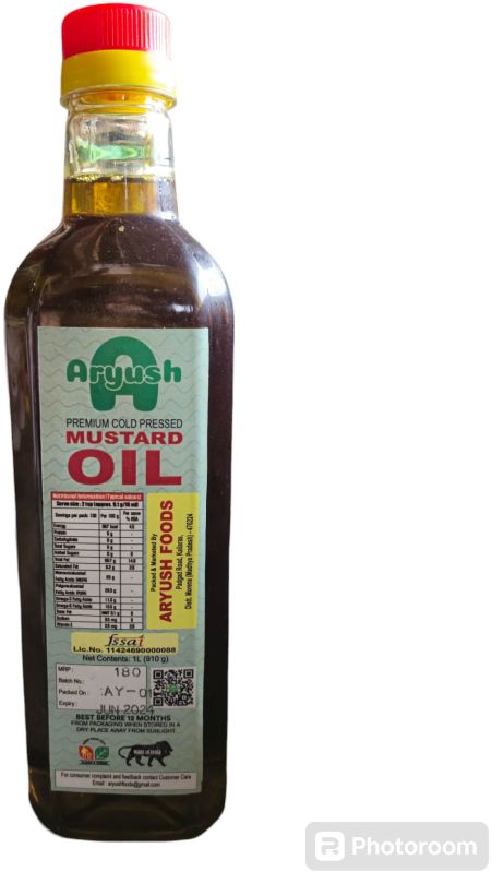 Aryush Cold Pressed Mustard Oil