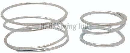 Polished Stainless Steel Round Coil Springs for Industrial