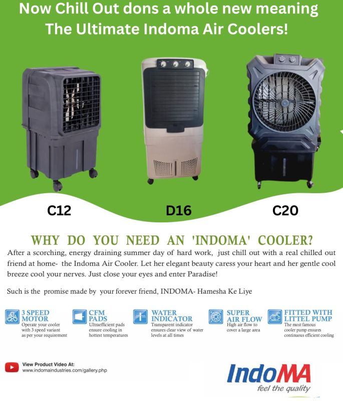 Indoma D-16 Domestic Air Cooler