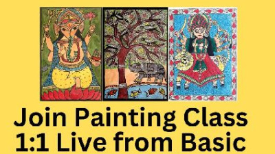 Online Madhubani Painting Classes by Areawala Art Tutor