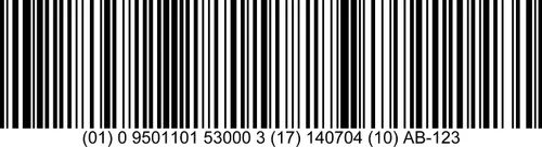 Pvc Adhesive Barcode Sticker For Shipping Labels