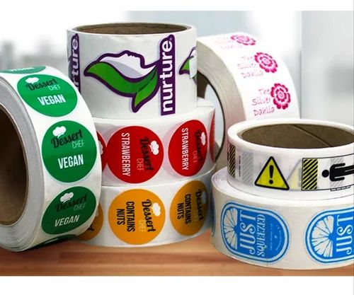 Paper Custom Printed Labels For Industrial