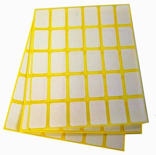 Self Adhesive Paper Labels, Design Printing : Plain