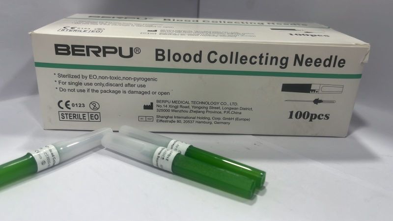 Luer Adapter Blood Collection Needle For Hospital