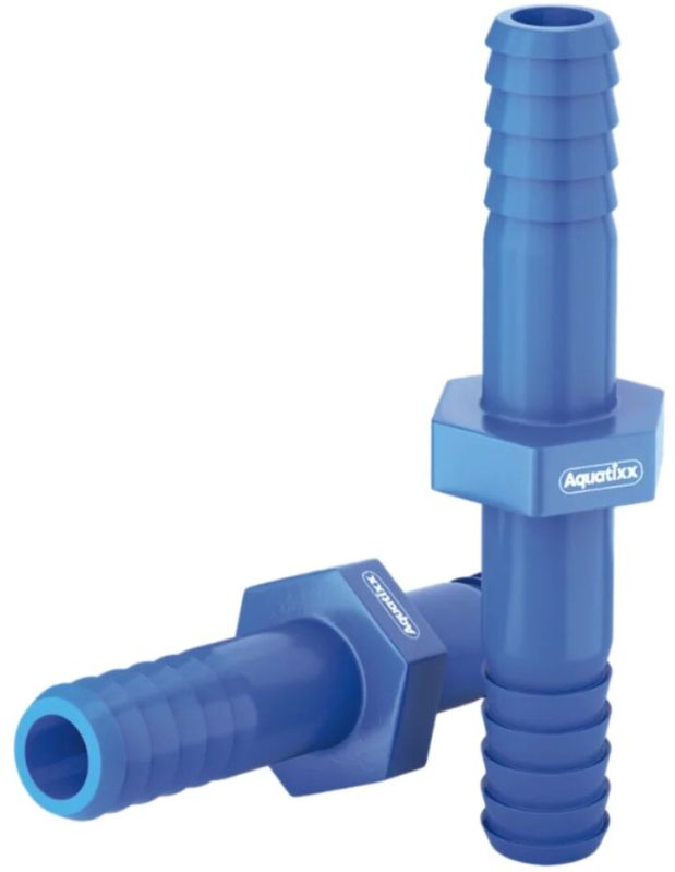 Glossy Plastic Hose Connector, Color : Blue