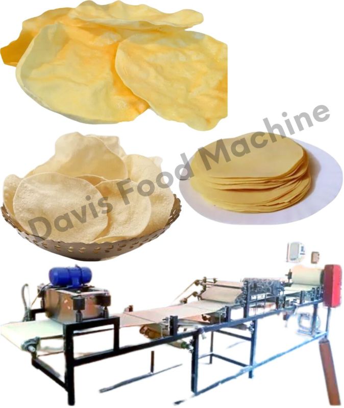 Automatic Electric Appalam Machine, Capacity : 40kg/hour