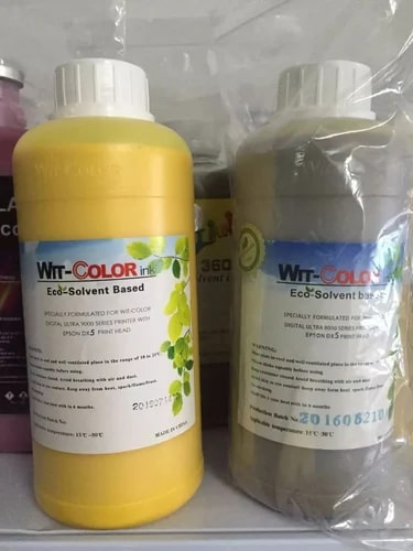 Wit Color CMYK Solvent Ink for Inkjet Printer