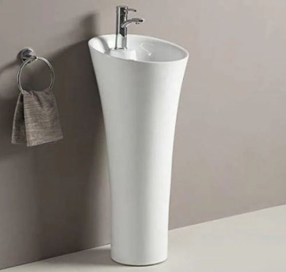 Ceramic Pedestal Wash Basin