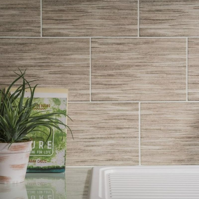 Polished Vitrified Ceramic Wall Tiles for Kitchen, Interior, Bathroom