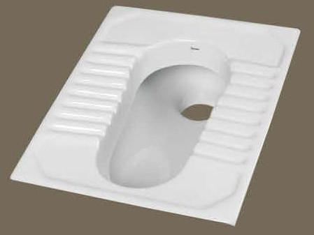 Ceramic Orissa Pan Toilet Seats, Color : Light White