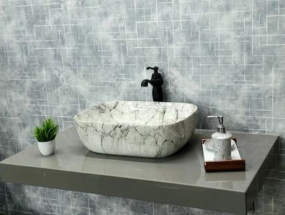Polished Ceramic Table Top Basin for Home, Hotel, Office, Restaurant