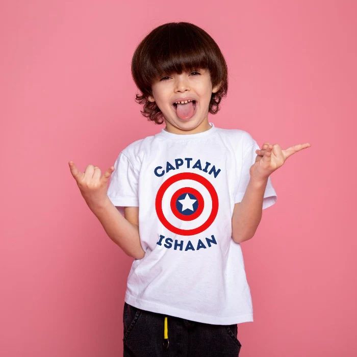 Cotton Boys Printed T-Shirt, Sleeve Style : Half Sleeves