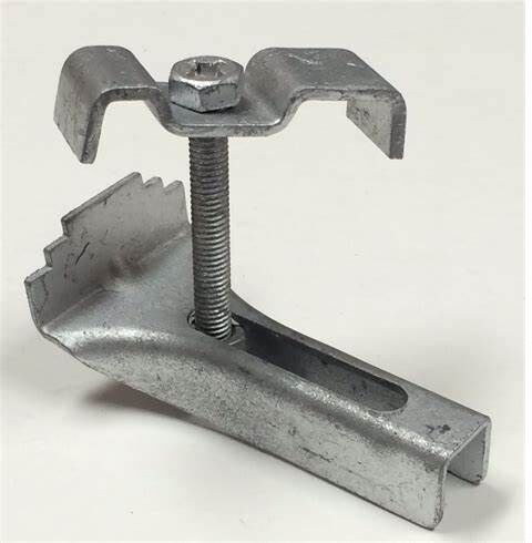 IS2062 Galvanized Metal grating clamp, Size (mm) : 5mm, 10mm