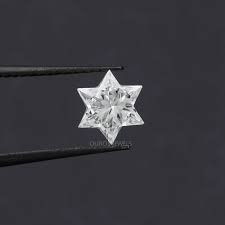 David Star Cut Lab Grown Diamond for Jewellery