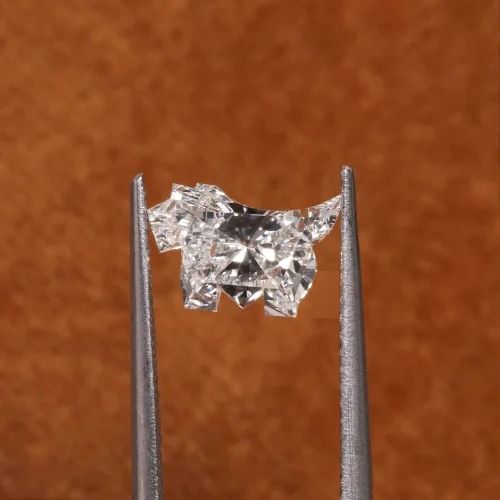 Dog Cut Lab Grown Diamond for Jewellery