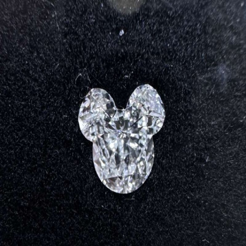 Mickey Mouse Shape Fancy Lab Grown Diamond