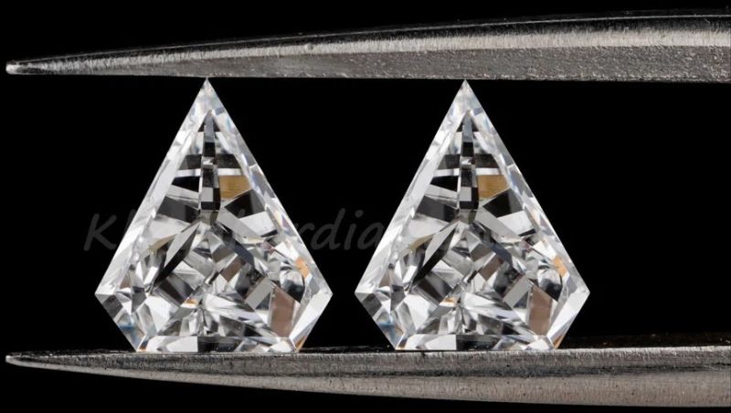 Shield Cut Lab Grown Diamonds, Technique : HPHT