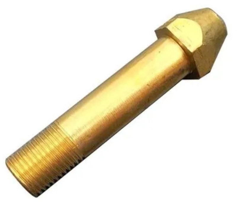 Non Coated Brass Bull Nose Nipple for Gas Fittings