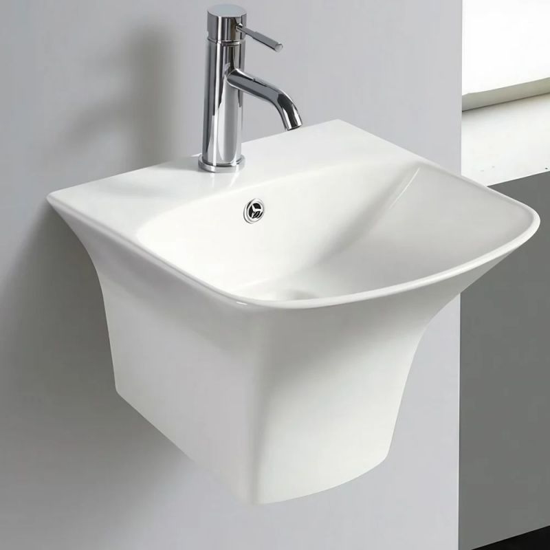 Designer Wall Mounted Wash Basin for Home, Hotel, Office, Restaurant