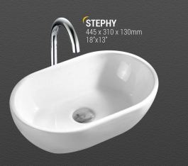 STEPHY Table Top Wash Basin for Home, Hotel, Office, Restaurant