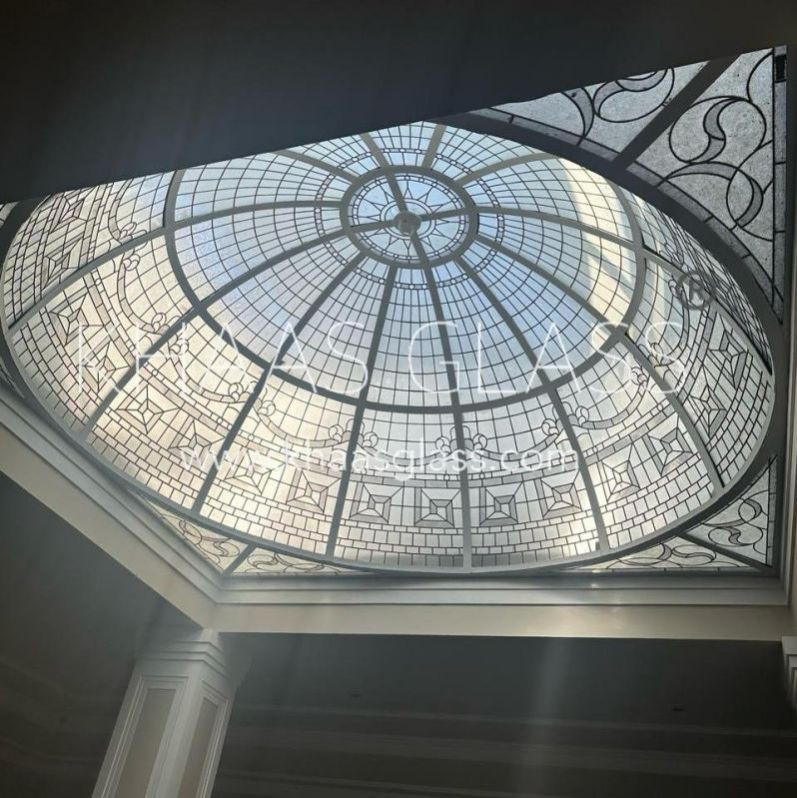 Stained Glass Ceiling Dome