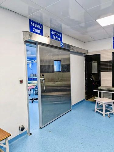 SS Automatic Hermetic Sliding Door for Hospital