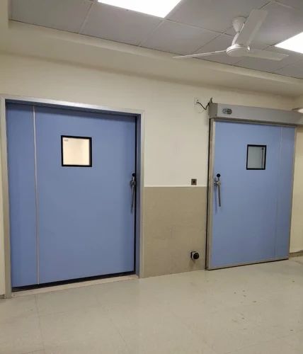 Finished Medical Hermetic Sliding Door for Hospital