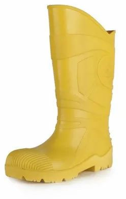 PVC Anti-skid Yellow Gumboot For Industrial