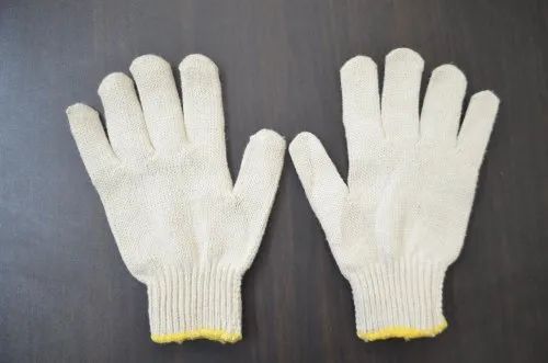 Cotton Knitted Hand Gloves for Industrial