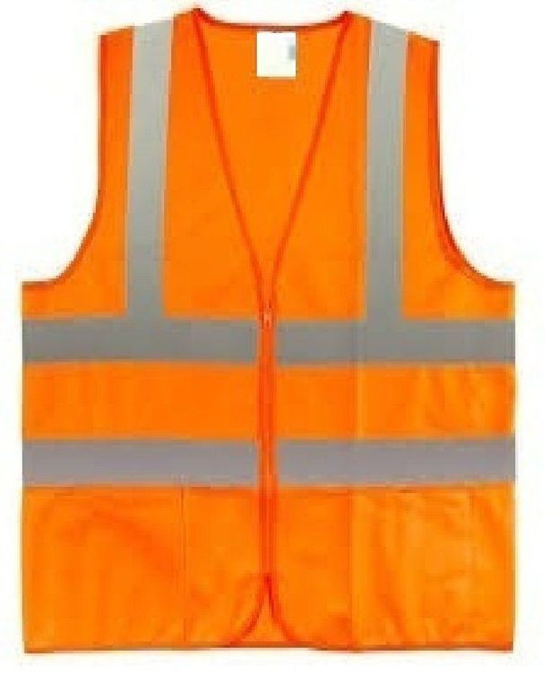 Plain Polyester Cotton High Visibility Clothing for Constructional Use