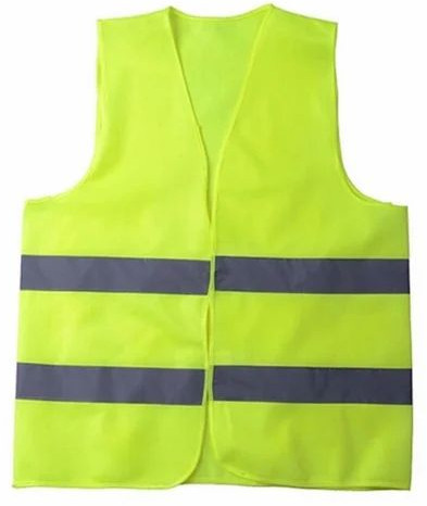 Plain Polyester Safety Jackets for Construction