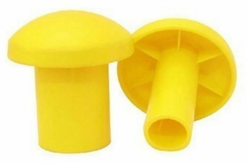 PVC Rebar Safety Cap, Head Type : Round