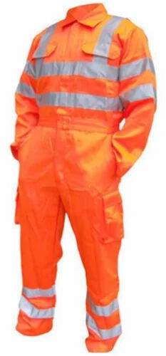 Polyester Safety Dangri Suits, Wear Type : Reflective