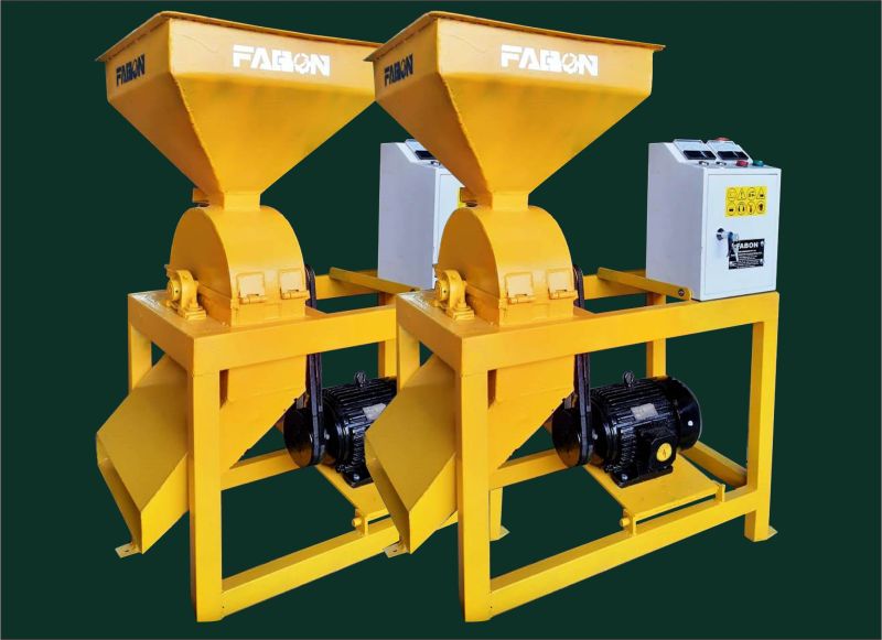 Fabon Automatic Mild Steel Poultry Feed Grinder, Weight : 300