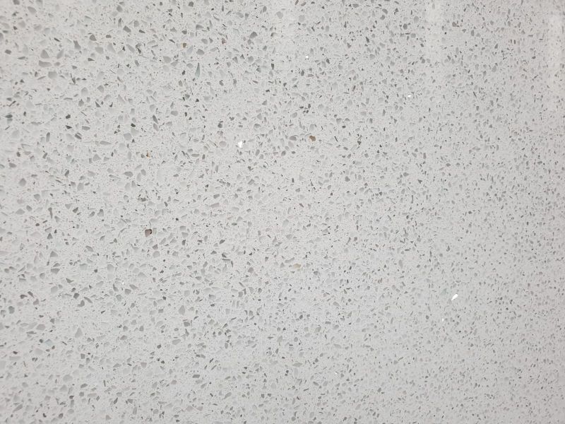 White Sparkle Quartz Stone Slab for Flooring