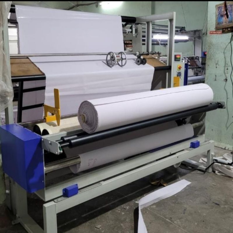 Electric Automatic Fabric Roll Winding Machine, Weight : 100-1000kg