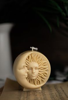 Couple Sun and Moon Candle