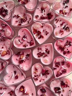 Glossy Paraffin Wax Heart Drops Floating Candle for Lighting, Decoration