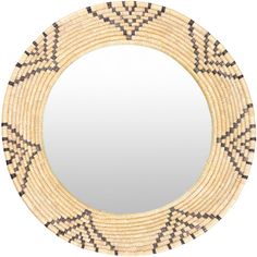 Moonj Mirror Frame, Shape : Round