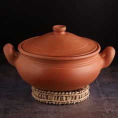 Plain Non Polished Terracotta Clay Pots, Shape : Round
