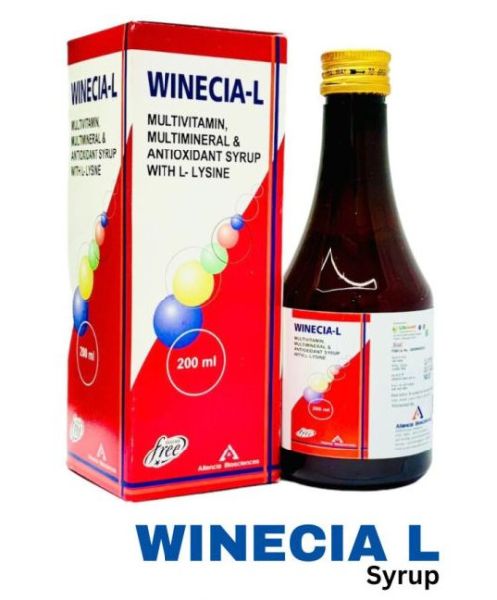 Allencia Biosciences Winecia-L Syrup for Lever Use, Health Supplement