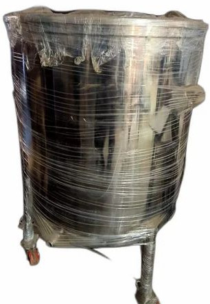 Stainless Steel Double Jacketed Mixing Tank, Max Pressure : 0-100 psi