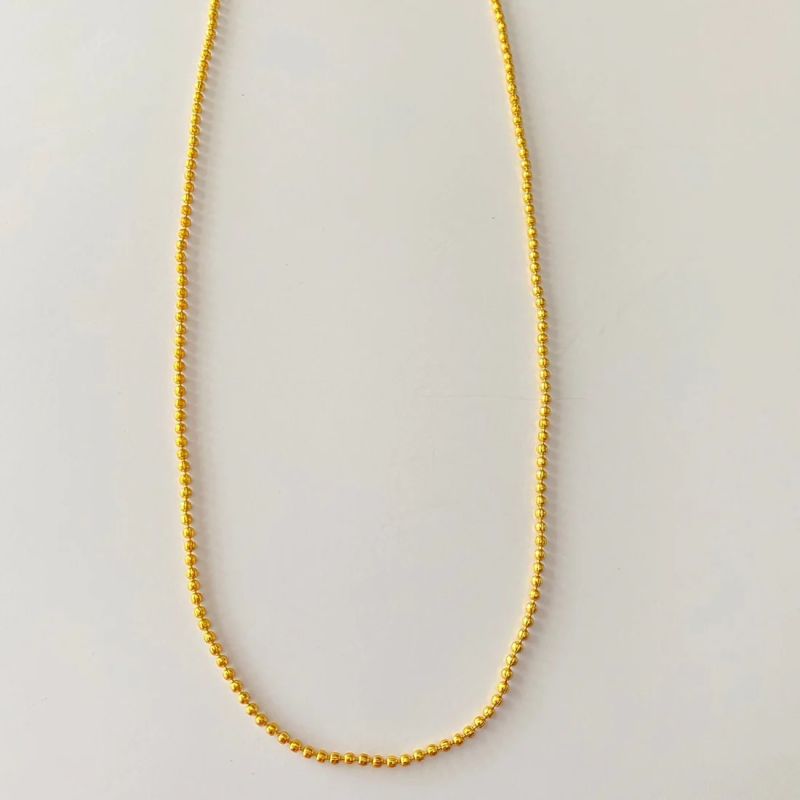 Polished Metal Gold Plated Chain, Gender : Unisex