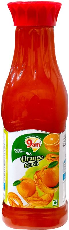 9am Orange Fruit Crush, Packaging Size : 750ml, 1Ltr, 5Ltr