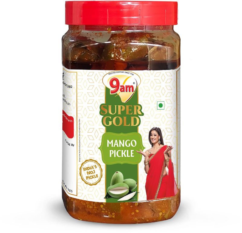 9am Supper Gold Mixed Pickle, Packaging Type : Pet Jar