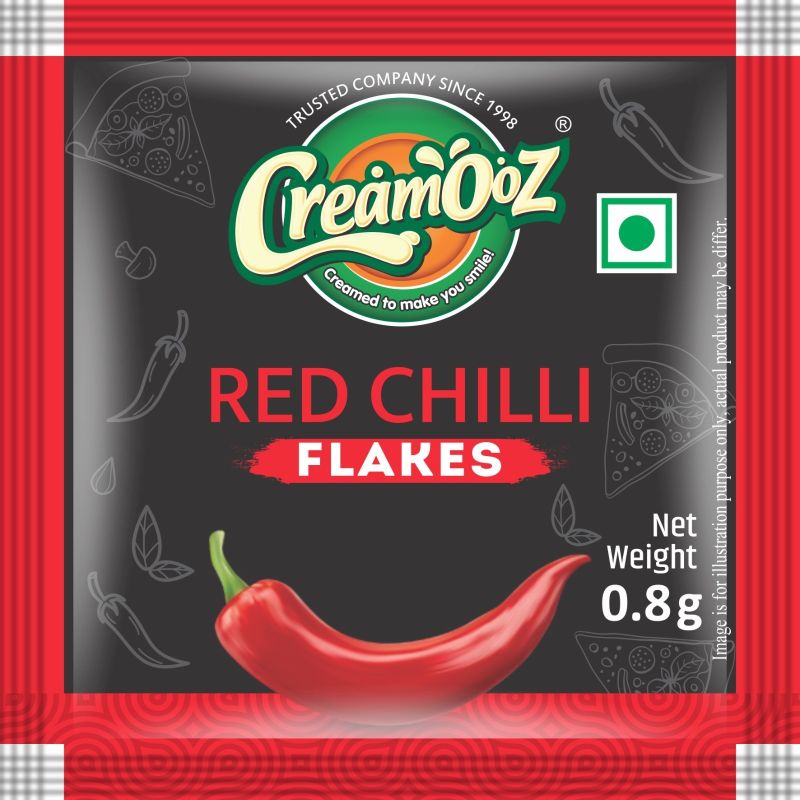 Creamooz Red Chilli Flakes For Fast Food Corners, Restaurants