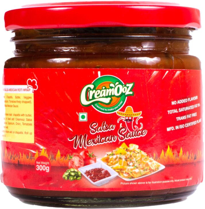 Creamooz Salsa Mexican Sauce, Net Weight : 300g