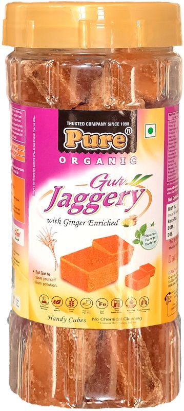 PURE Organic Ginger Jaggery Cube for Sweets