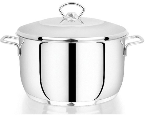 Stainless Steel Cooking Pot, Storage Capacity : 4-5 Ltr